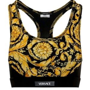 Versace Baroque Barocco sports bra